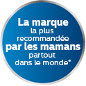 La marque num&eacute;ro un recommand&eacute;e par les mamans