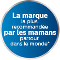 La marque num&eacute;ro un recommand&eacute;e par les mamans