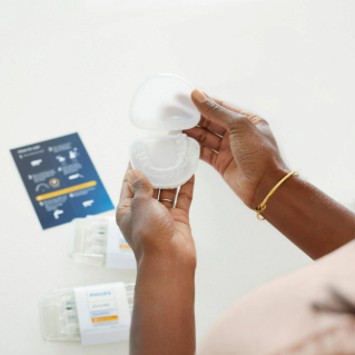 Brochure of the science behind Philips Zoom! whitening on a desk