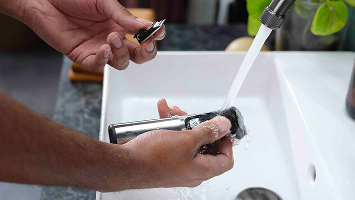 Tondeuse enti&egrave;rement lavable