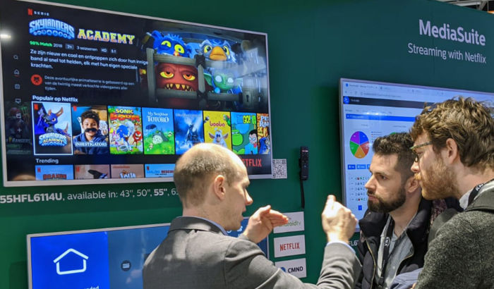 Extending the MediaSuite range &ndash; world-first features including Netflix