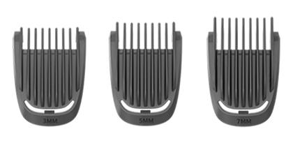 3 grilles pour tailler la barbe